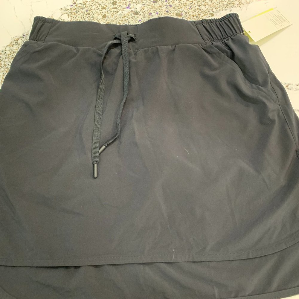 All in Motion Black Skort